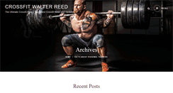 Desktop Screenshot of crossfitwalterreed.com